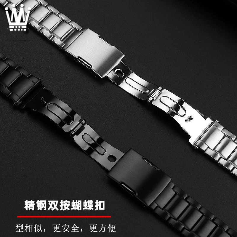 Адаптация для серии Edifice Cassian gull EQW-M1100 EQW-A1000 стальной ремешок, аксессуары для нержавеющего браслета