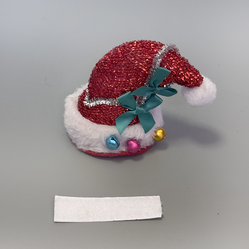 Diàndòngchē – Auto Parts and Accessories Antlers Hat Electric - christmas-hat-small-ribbon