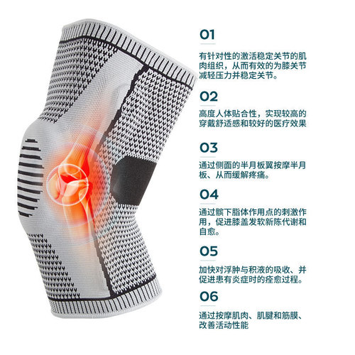 Sports knee pads silicone non-slip running basketball football volleyball cycling running protective leg guards anti-collision nylon fitness protective gear