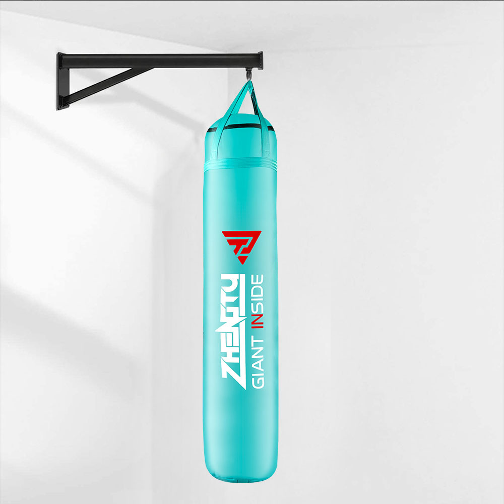 ZTTY directo de fábrica de boxeo bolsa de arena de entrenamiento Sanda colgando PVC impermeable bolsa de arena lucha boxeo tailandés bolsa de ventilación