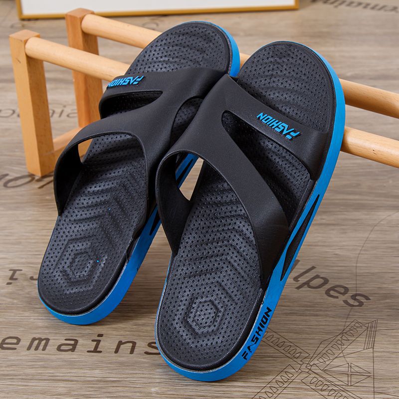 Zapatillas premium súper suaves para hombre con suela gruesa fuera, desodorante, baño de verano, antideslizante, pareja en casa, sandalias y zapatillas de mierda