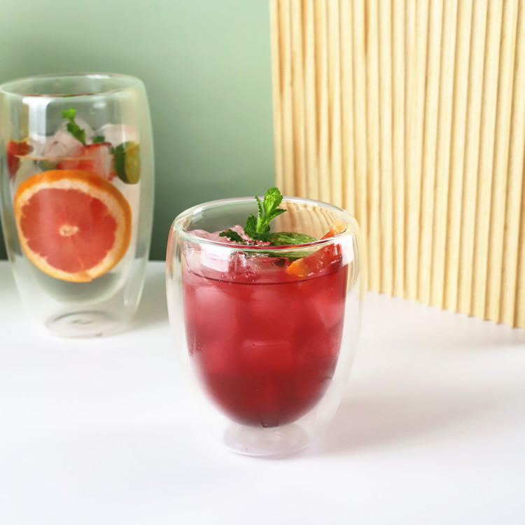 Caneca de vidro borossilicato de parede dupla copo de café_voghion.com