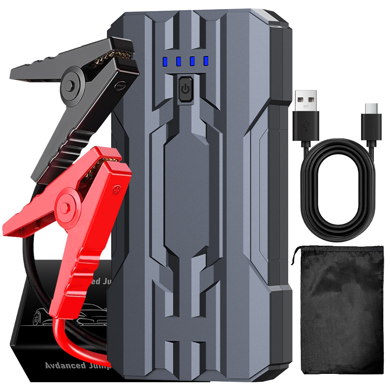 12V汽车应急启动电源 电瓶搭电器车载强启便携打火宝跨境外贸专供