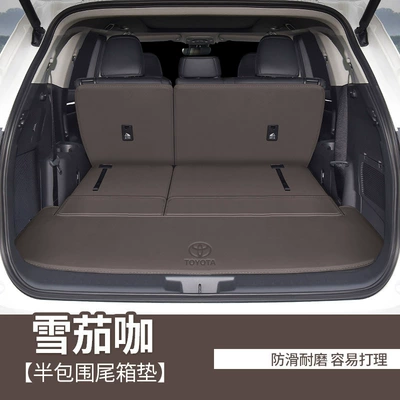 2024 model, custom-fit, modified — Trunk Mat - cigar-style-semi-enclosed-design-404040