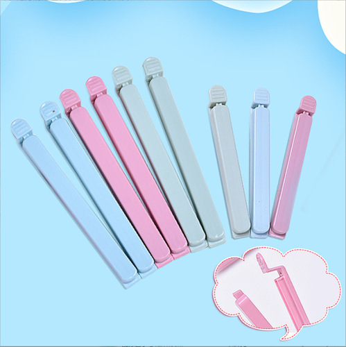 Mini sealing artifact, snack preservation plastic food bag clip, strong moisture-proof sealing clip, multi-functional sealing clip