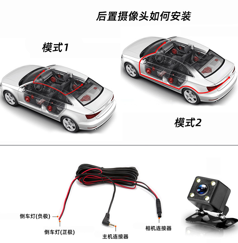 2026 Cross-Border 1080P Dash Cam High-Definition Wifi Night Vision 3.16inch Car Dash Cam
