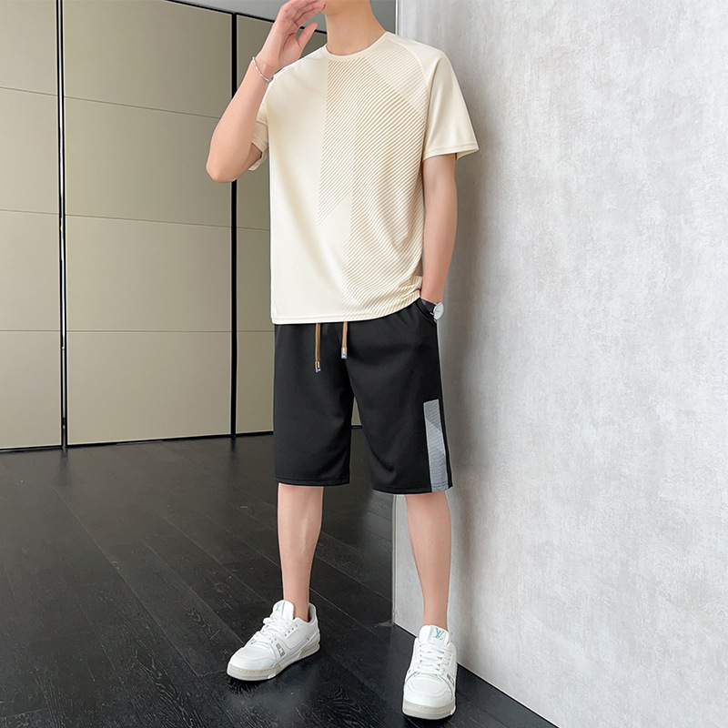 Men's high quality summer quick dry sports suit