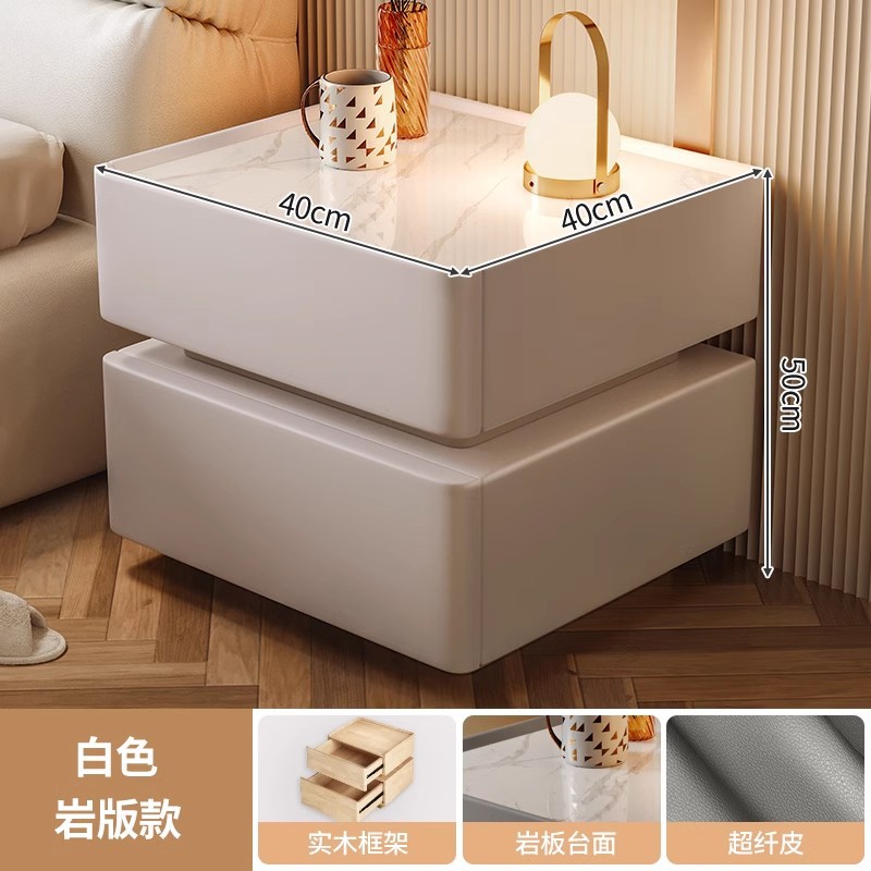 Mesa de cabezal de cama inteligente lujosa luj