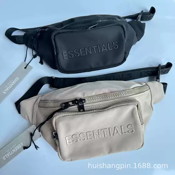 Fear of God ESSENTIALS Nylon Messenger Bag Chest Bag Crossbody Sling Bag Fashion Sports Casual
