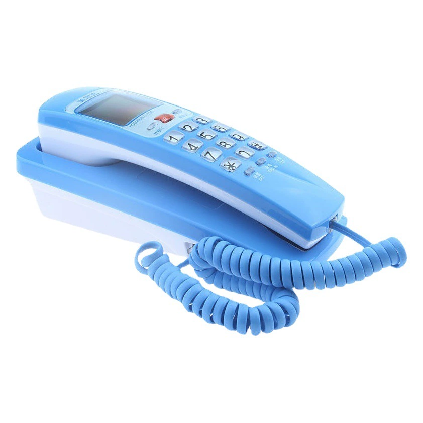 Meisiqi 1005 Настенный телефонный дисплей Стационарный модный отель Домашний стационарный телефон