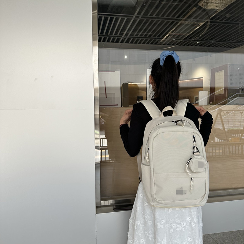 ドロップシッピングスクールバッグ、シンプルなバックパック、大学生、大容量、高校生、中学生、軽量バックパック、多用途のインターネットセレブ|undefined