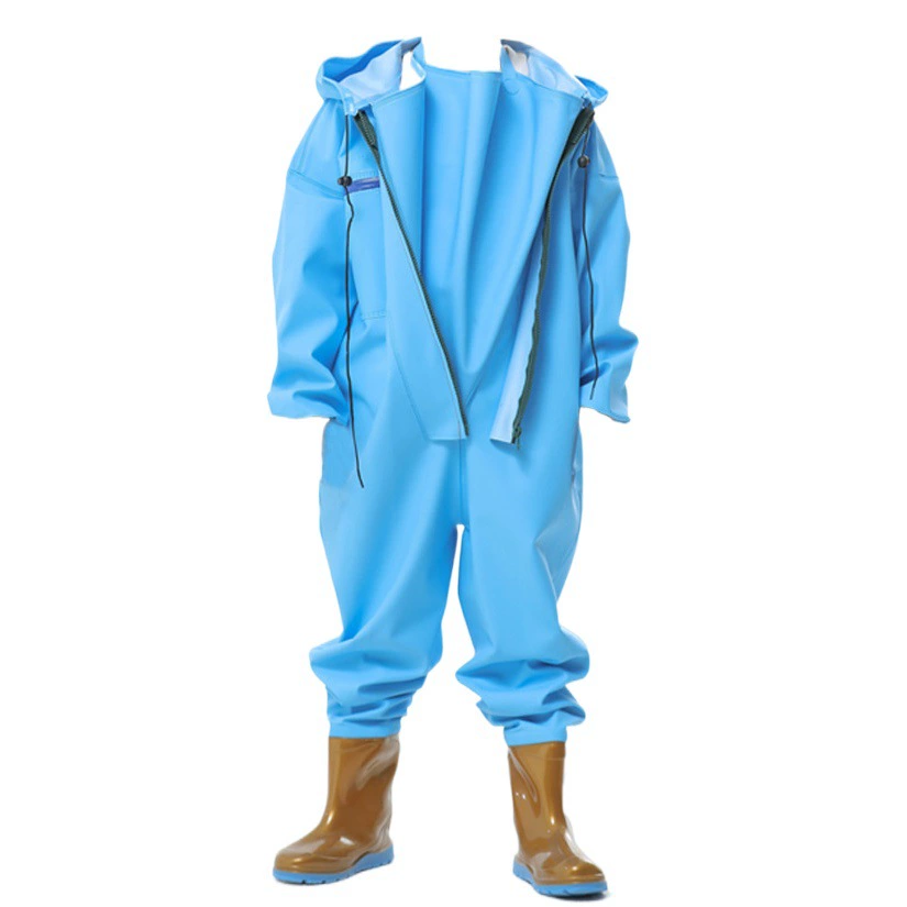 Yicheng Yuxing водная одежда для всего тела цельная детская игра в воду и песок грязевая ловля рыбы Дети мальчиков и девочек молния