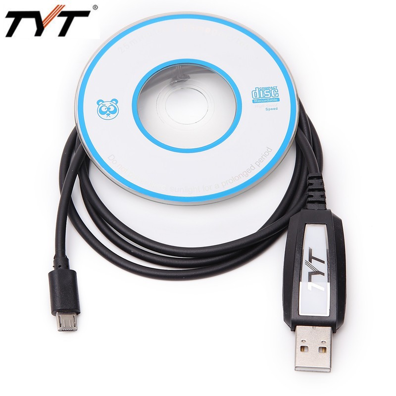 TYT TEITONG TH - 9800 PLUS3 TH - 8600 Cable de escritura a prueba de agua Cable de datos USB