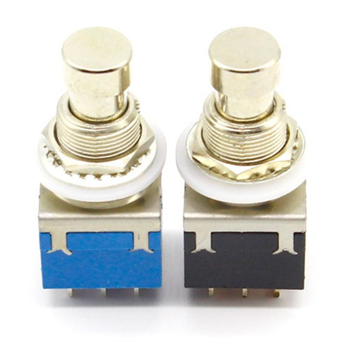 3PDT effector self-locking transfer switch PBS-24-302 musical instrument guitar foot switch 12mm 9 feet