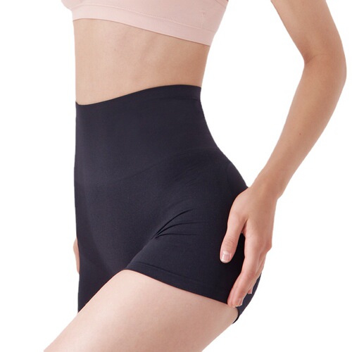 High waist tummy control pants cross-border bottoming boxer briefs women's corset safety pants underwear silky shaping pants 0AK012