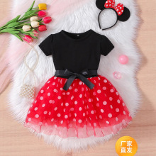 ���QŮͯ�B��ȹ����2025�¿ͯ����W������ȹ��ɫ���СŮ����