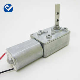 3453直流蜗杆减速电机金属齿轮马达宠物烘干机智能门锁猫砂盆电机