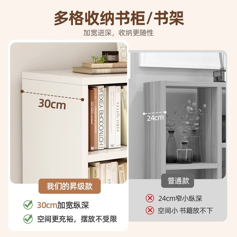 Estante de libros estante de estante de piso simple casero multicapa armario de sala de estar armario de almacenamiento contra la pared armario de esquina de hendidura estrecha