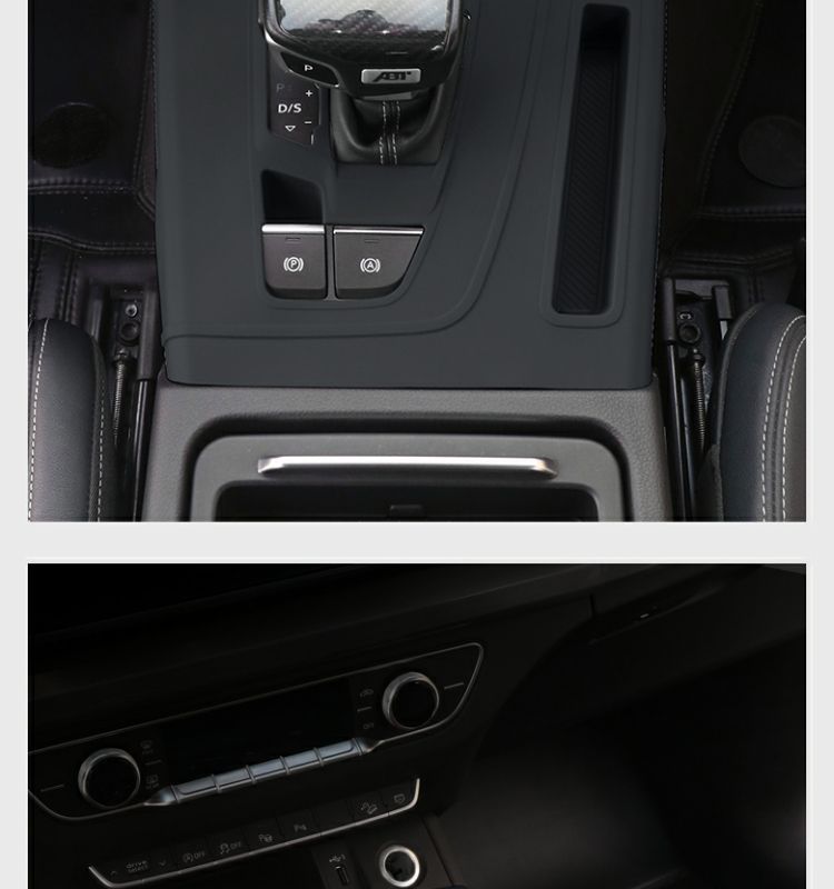 Q5L Central Control Protection Silicone Pad Gear Panel Protective Film Interior Modification Decoration Supplies Accessories 21-24 Models