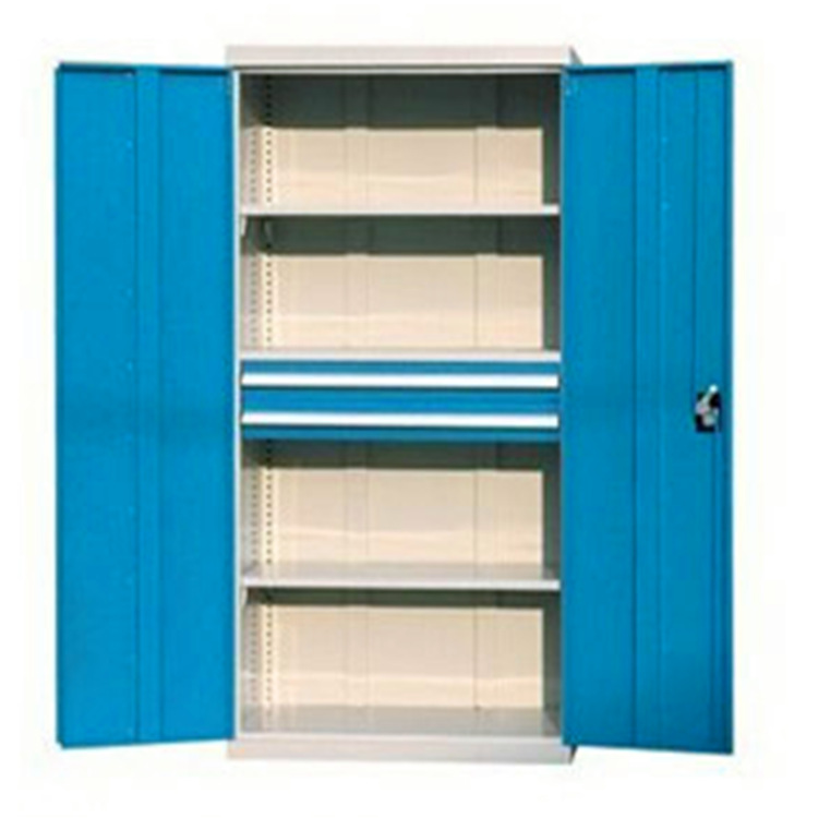车间重型置物柜带抽屉置物柜天津厂家生产销售加厚金属置物柜