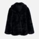 European and American Ins Fashion Solid Color High-end Eco-friendly Faux Fur 2024 Winter New Style Spice Girl Elegant Short Coat Trendy