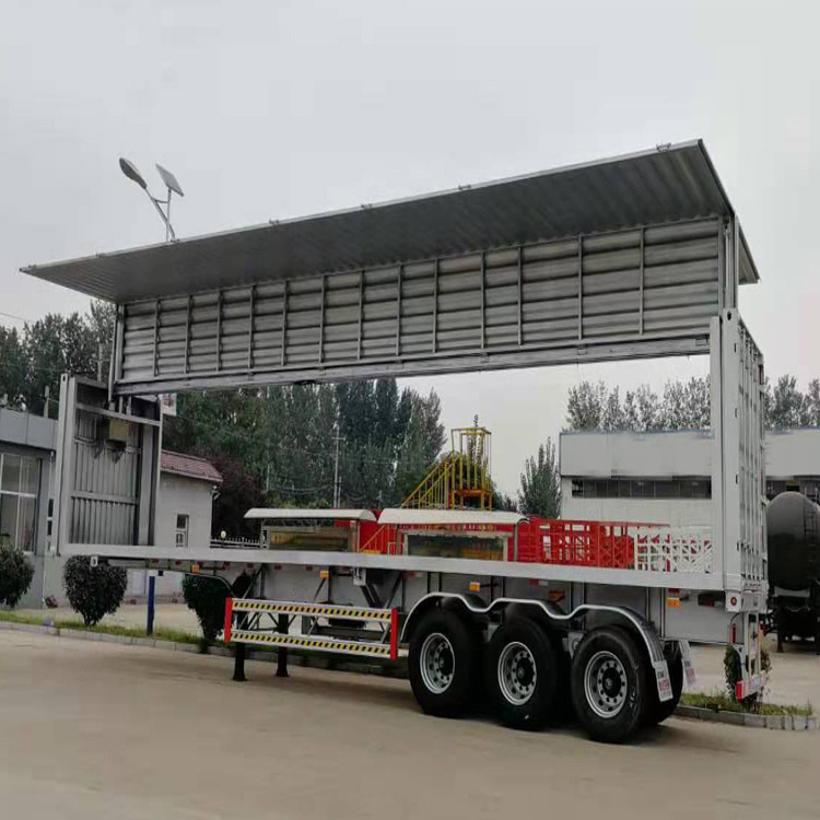 厢式快递运输半挂车   飞翼式货物运输半挂车   量大从优