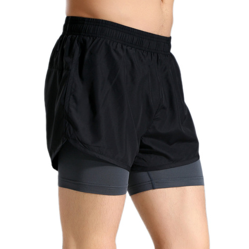 Cross-border sports shorts men's summer elastic quick-drying fitness pants outdoor sweaty basketball marathon running pants