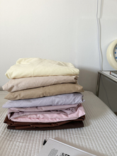 56PCins调色盘纯色简约水洗棉单品床单被单床笠床罩床上