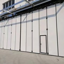 進口飛機庫大門 機庫折疊門大型廠房彩鋼夾芯板保溫 工業折疊門