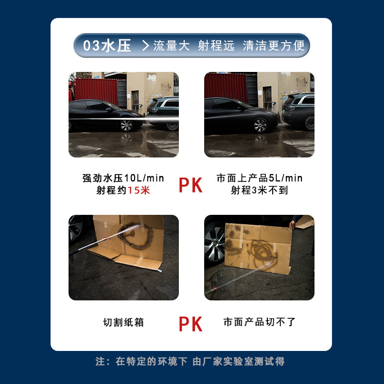 Car washing machine high pressure 220V water gun water pump household high power car brush artifact car automatic washing washing machine grab