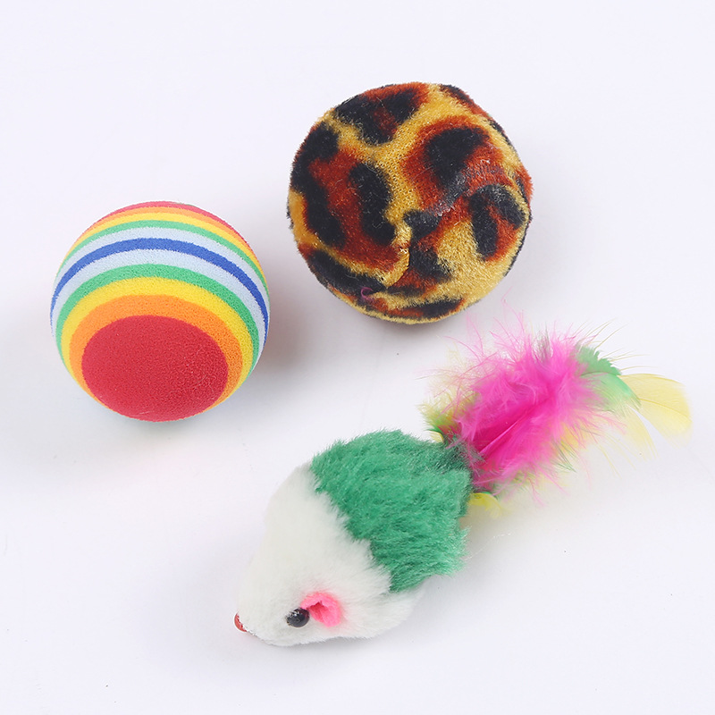 Interactive colorful plush toy for training