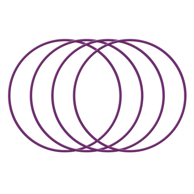 Other Automotive Exterior Supplies – Ring - purple-set-of-four-circles-15-inch-wheel-hub