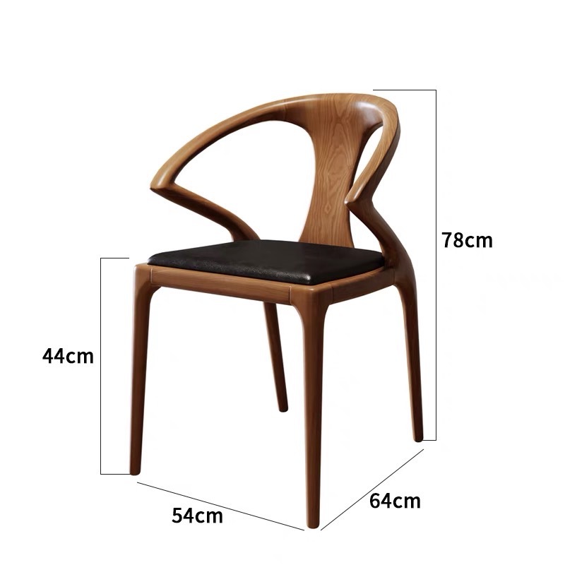 Silla de espada de madera