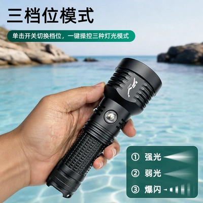 UV fənərlər waterproof, for underwater use, professional