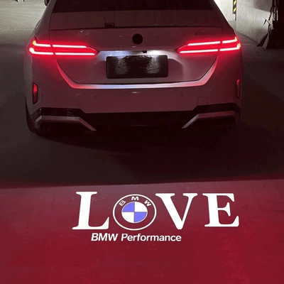 License plate lamp — Series, 3 Series, 4 Series, 5 Series - x511-21-years-single-projection-license-plate-light-love