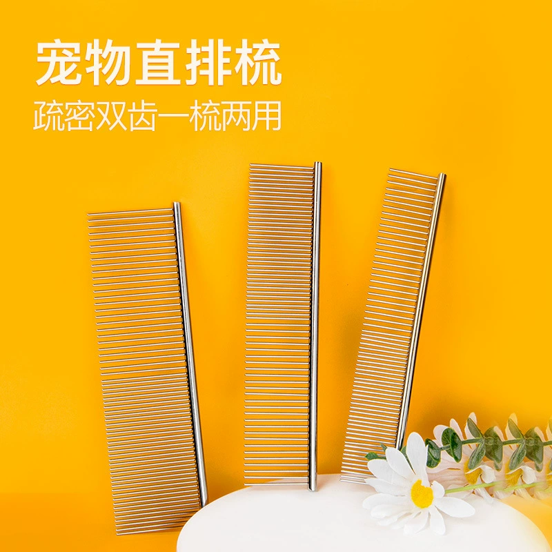 Производители спотовых товаров для животных Кошки и собаки расческа Кошки и собаки уборка красоты Гальваника из нержавеющей стали