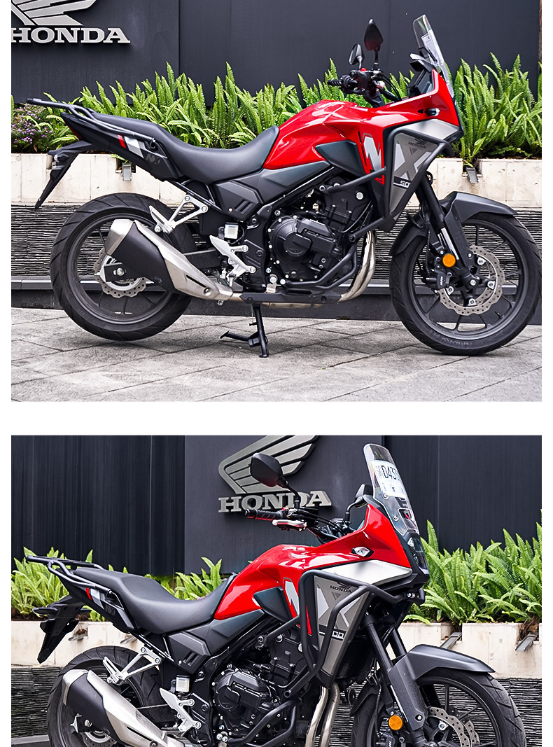 Suitable for Honda Nx500: Protective Bars, Crash Bars, Surround Bars, Rear Rack, Tail Box Rack, Main Stand Rack, Large Support Frame Modification