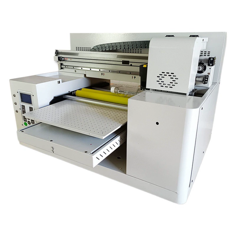 УФ-принтер Wanqin A3UV 4060uv, малый планшетный струйный 3D-рельефный принтер для печати на чехлах для телефонов, цилиндрических бутылках и других предметах