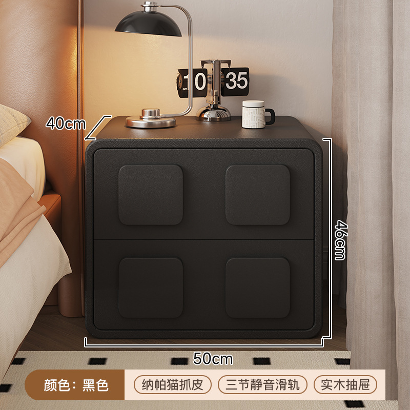 Cabina de cabecera de madera maciza dormitorio simple casera de almacenamiento junto a la cama moderna creativa gabinete de combinación libre sala de estar armario de almacenamiento