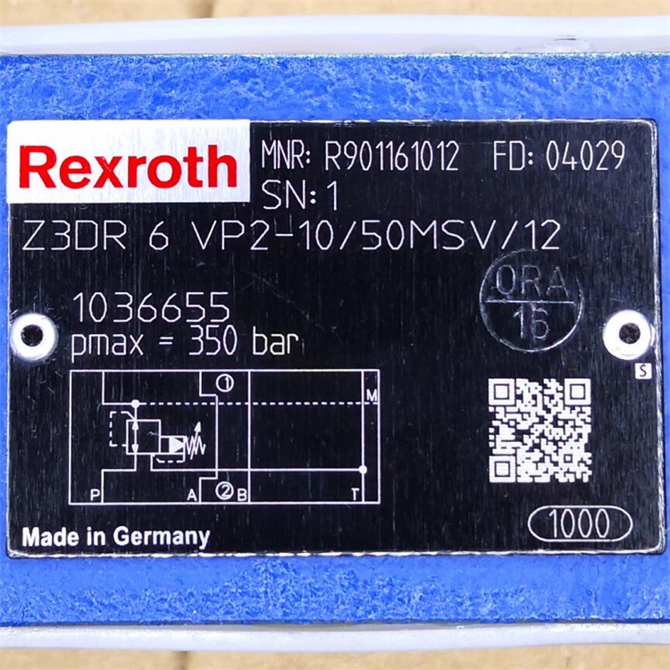 R901161012  Z3SR6VP2-10/50MSV/12 # Rexroth//力士乐