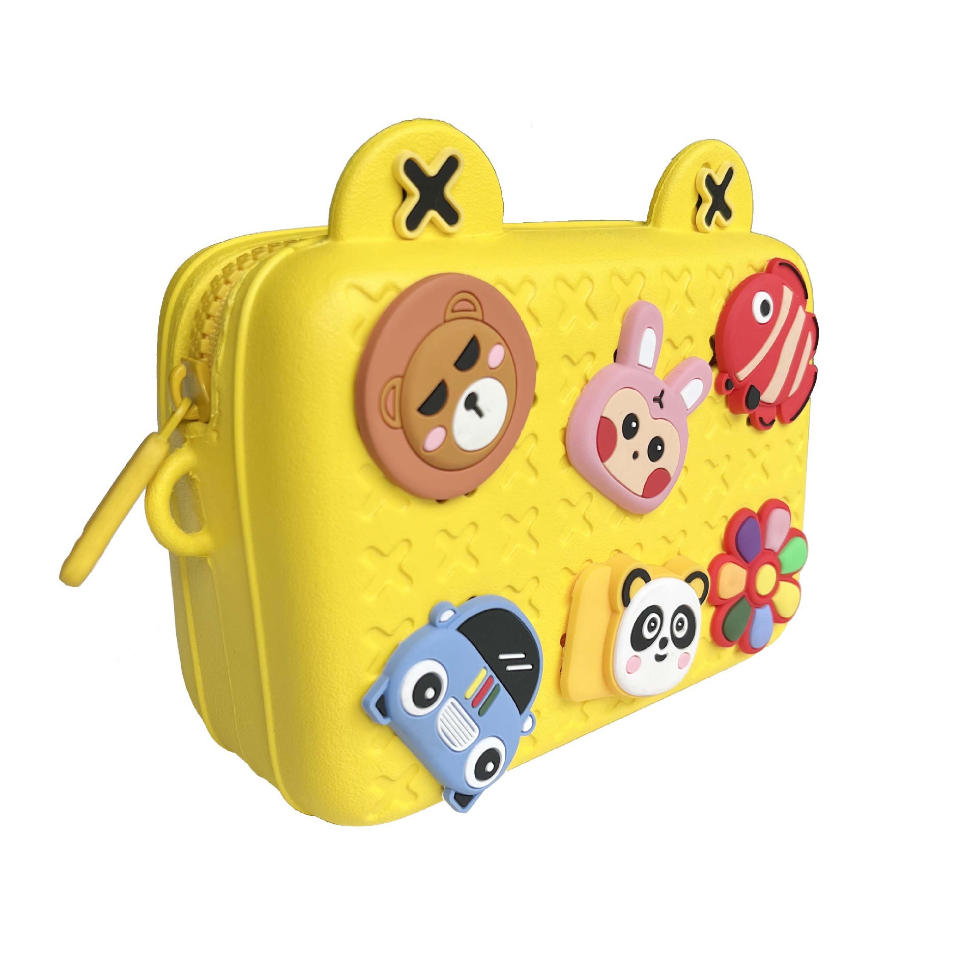 Directo de fábrica DIY Navidad Año Nuevo regalo los niños Eva inyección nacional moda hombro crossbody bolsa viaje