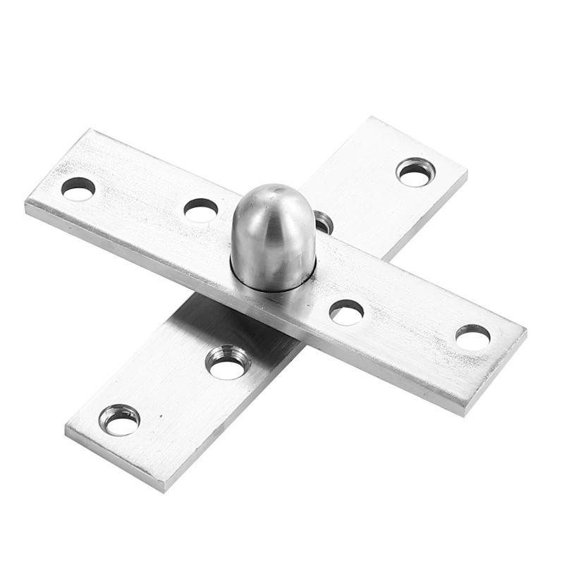Thickened heavy-duty stainless steel 360-degree latch, top and bottom door hinges invisible door hinge pivot hidden hinge