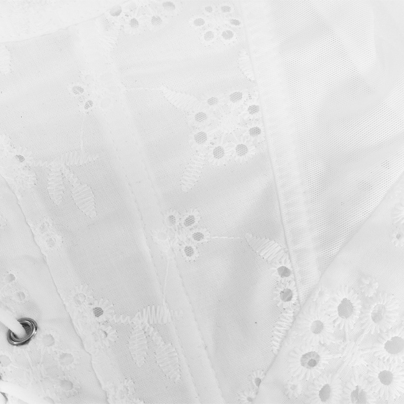 Cross-border nuevo sexy pecho encaje hueso de pescado chaleco de plástico ropa de mujer