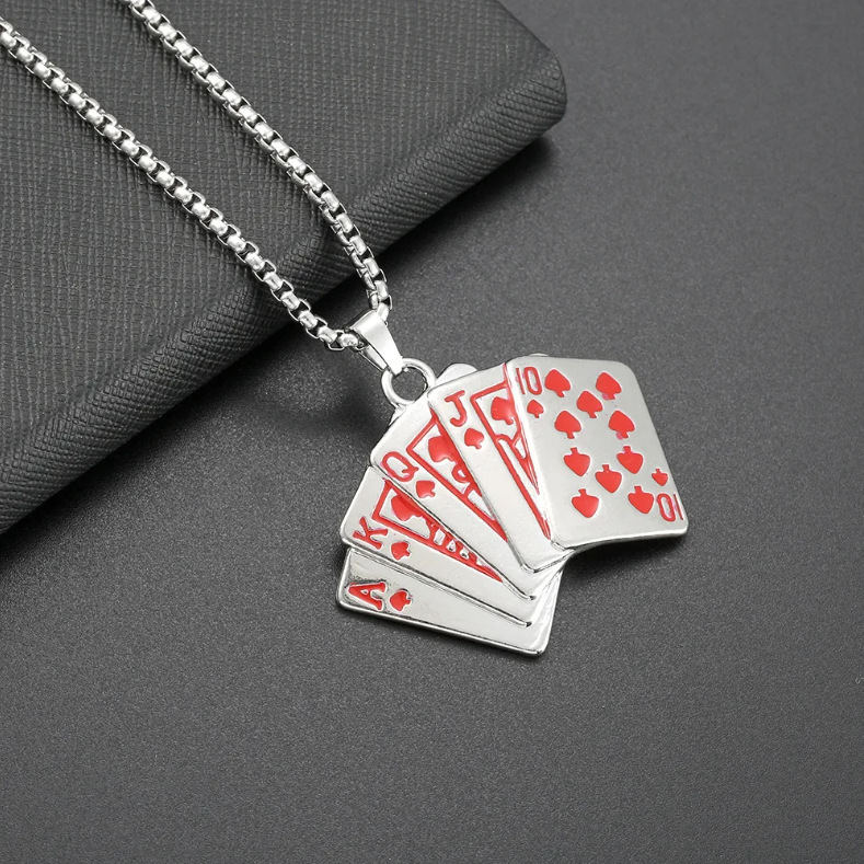 Xl1810-168 red playing cards