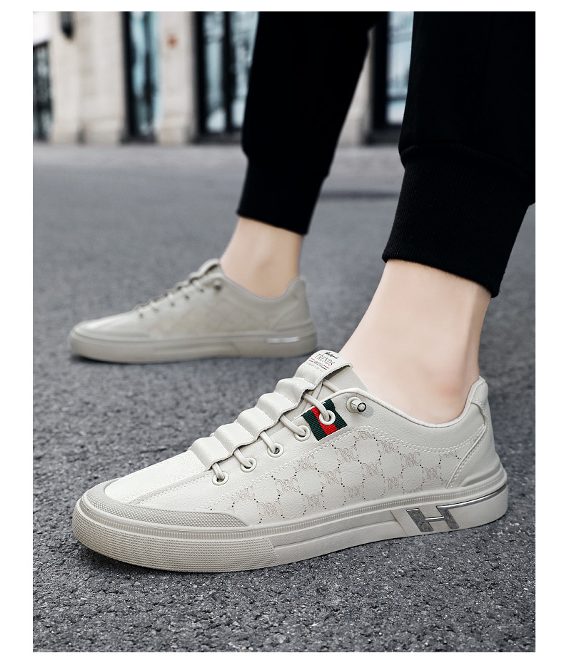 Sneakers, Herren-Sommer, Herrenschuhe, 2023, neu, atmungsaktiv, Sport, lässig, Netzschuhe, Jugend, trendy, vielseitig, weiß, Herrenschuhe_voghion.com