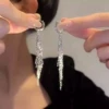 Earrings, silver 2168 sample