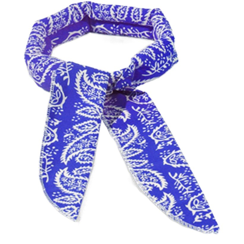 Amazon cross-border cashew flower small ice towel ice towel summer cooling ice belt sports turban pet ice towel