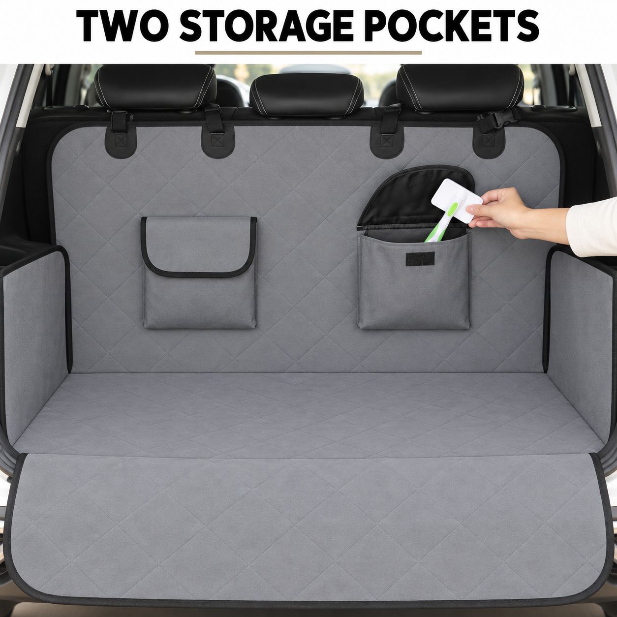 Amazon trunk Car Pet Mat universal car trunk mat cloth anti-dirty waterproof car dog cushion