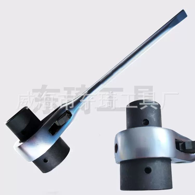 油锯 链条锯 链条松紧 带螺丝刀功能棘轮扳手  套筒尺寸13*19mm