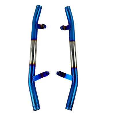 Burned Titanium Cygnus tailsock, Motorcycle tail